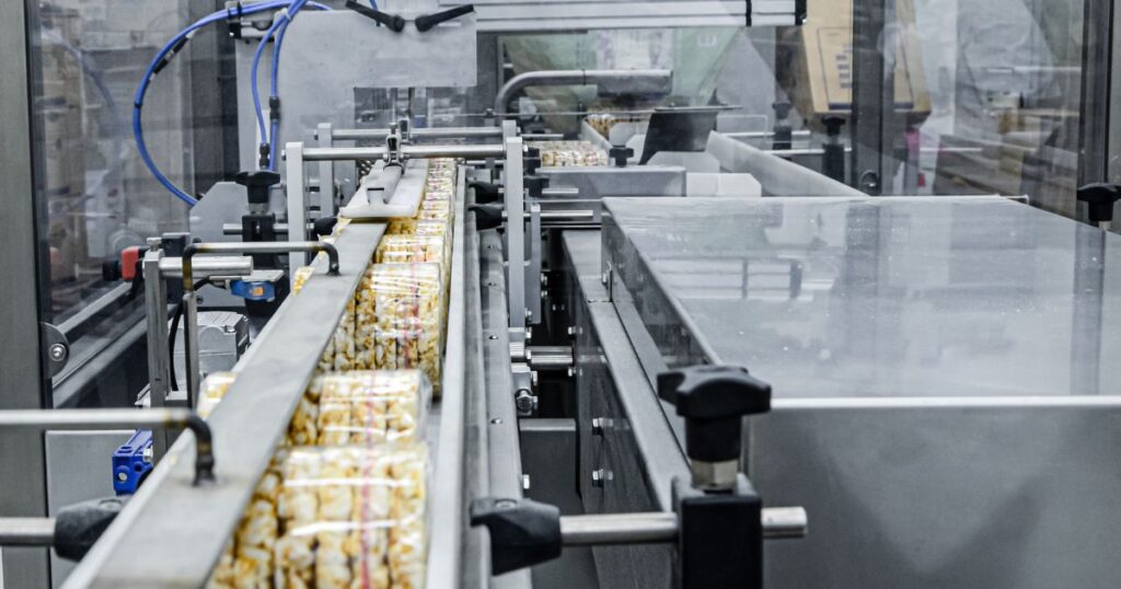 Food and beverage manufacturing with FDA approved seals