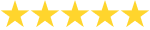 5 stars in gold